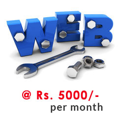 Website maintenance cost per month in India